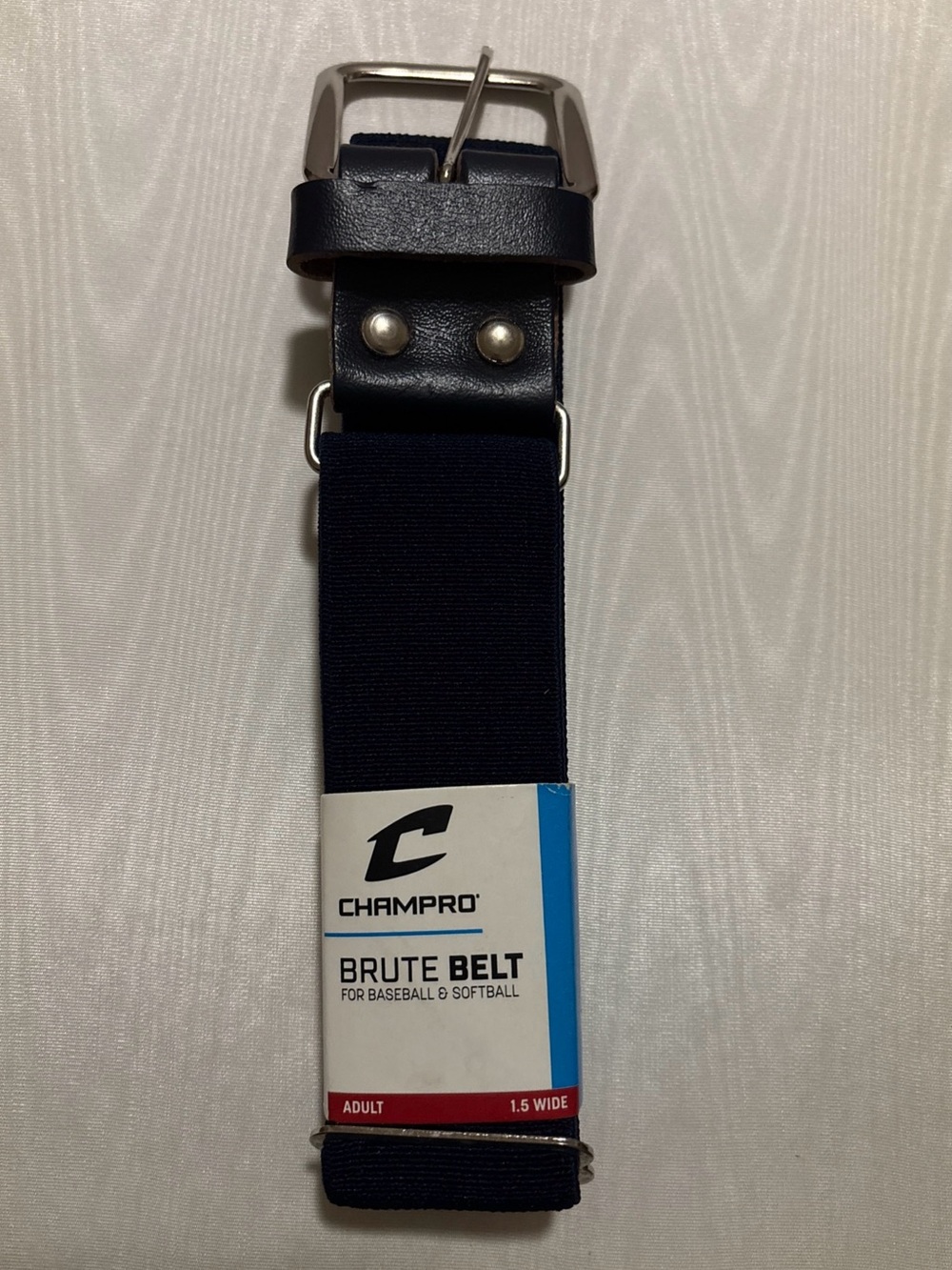 Champro Brute Belt Baseball & Softball. Adult Size 1.5”w. Adjust from 24" to 48"